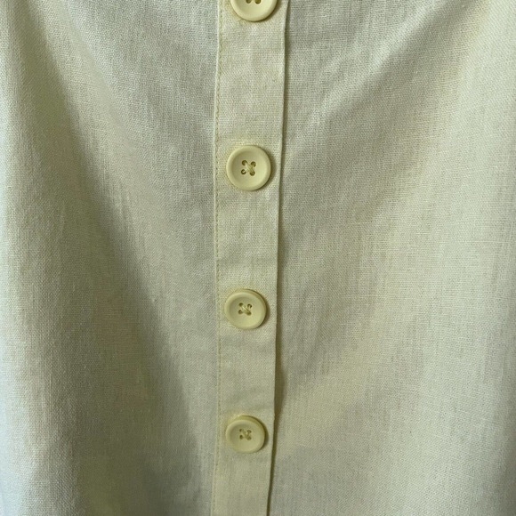 Nordstrom BP Shirt Womens Large Yellow Sleeveless Square Neck Pullover - Picture 4 of 10